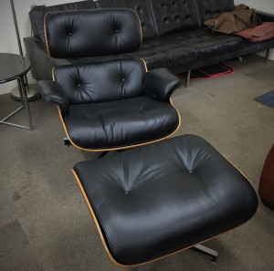 New leather cushions for eames chair