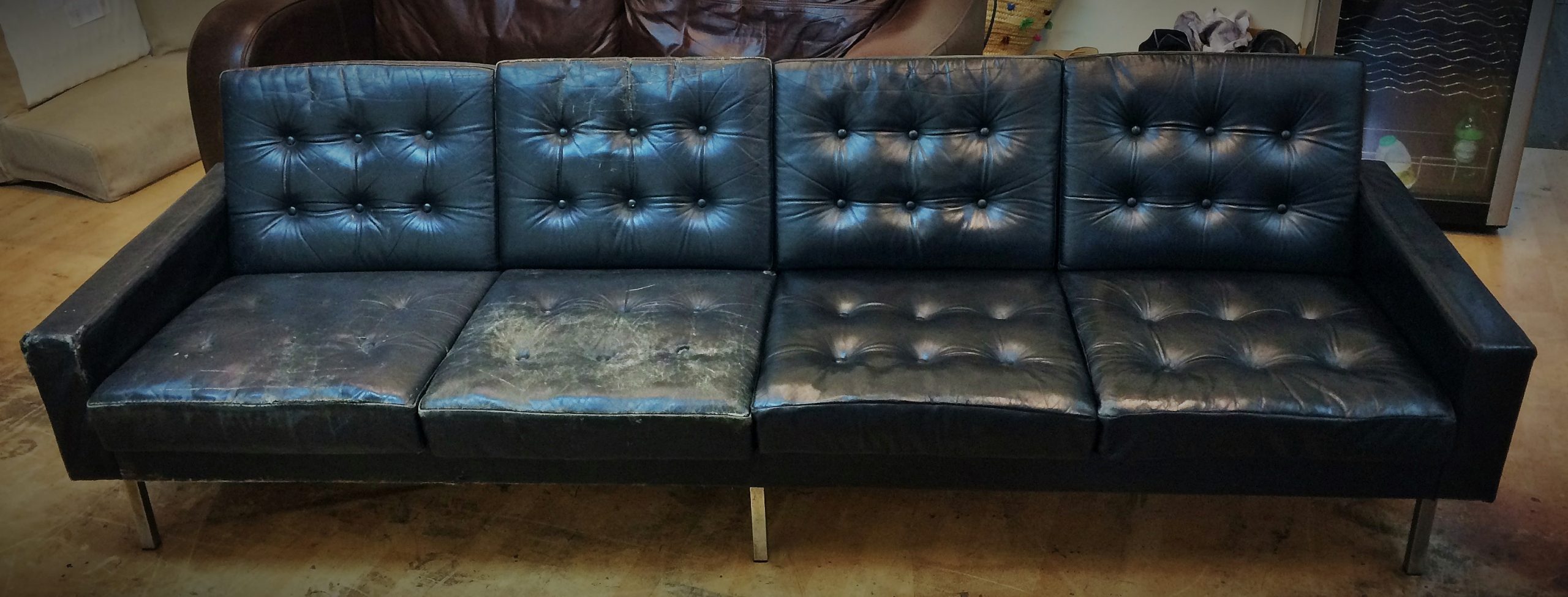 1960’s Florence Knoll style sofa restoration