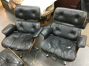 New padding and leather required to Eames Chair